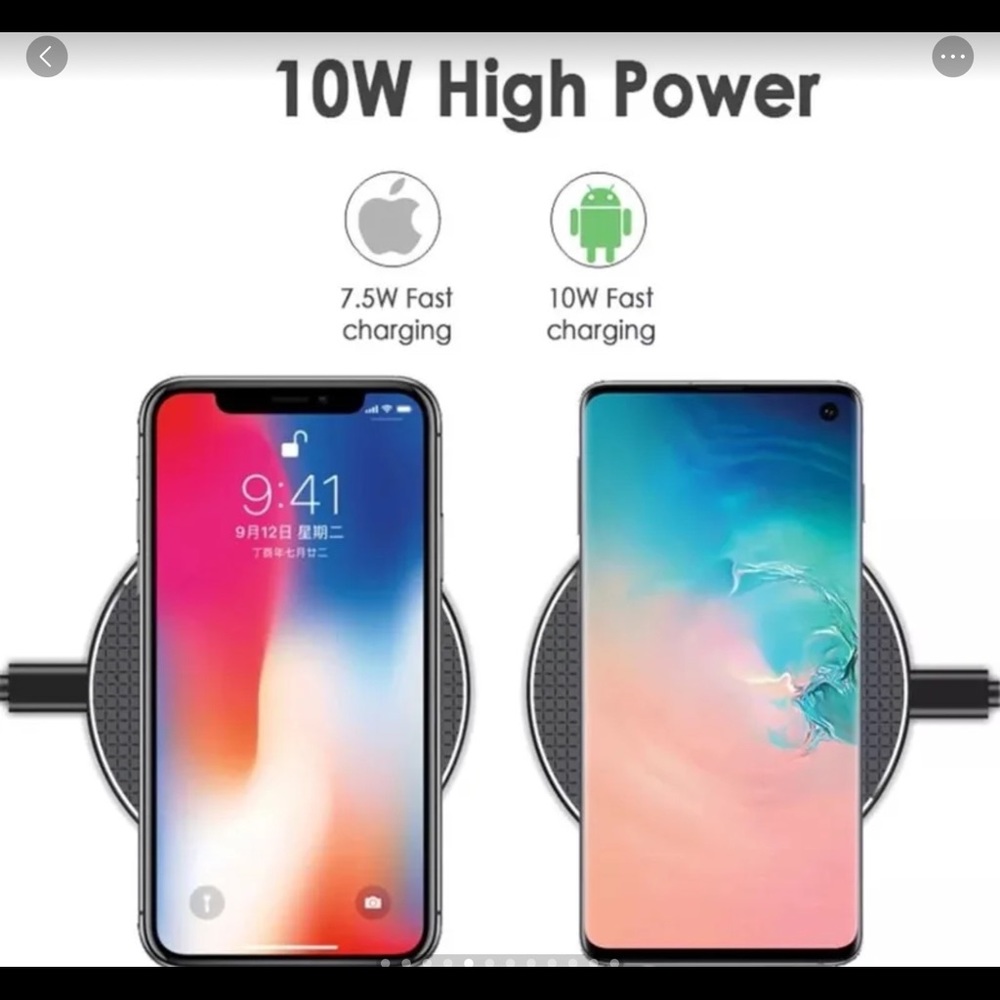 20W FAST WIRELESS CHARGER FOR SAMSUNG ON